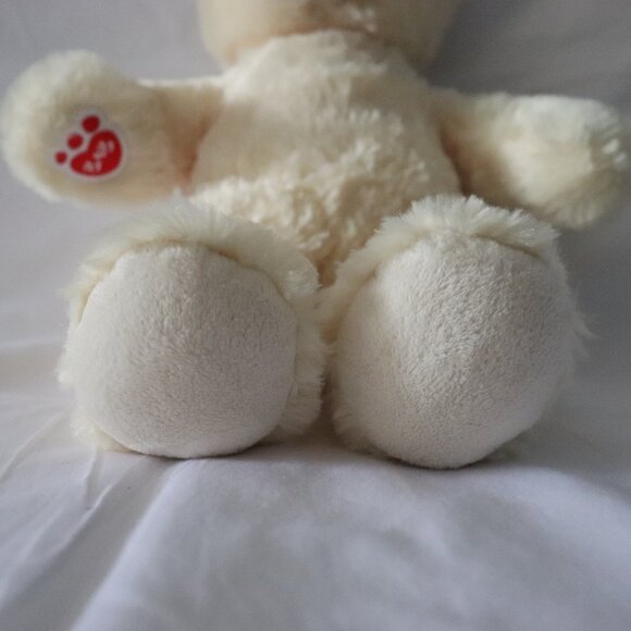 Build A Bear Workshop BABW Kids Cream/Ivory Stuffed Teddy Bear Animal | 16" - Picture 4 of 8